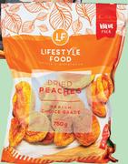 Lifestyle Food Dried Peaches Value Pack-750g