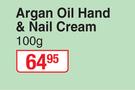 Beauty Treats Argan Oil Hand & Nail Cream-100g