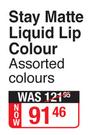 Rimmel Stay Matte Liquid Lip Colour (Assorted Colours)