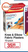 Elastoplast Knee & Elbow Fabric Plasters-10's Per Pack