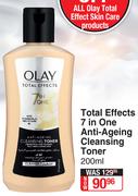 Olay Total Effects 7 In One Anti Agening Cleansing Toner-200ml