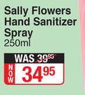 Sally Flowers Hand Sanitizer Spray-250ml