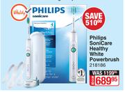 Philips SiniCare Healthy White Powerbrush