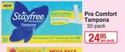 Stay Free Pro Comfort Tampons (32 Pack)-Per Pack