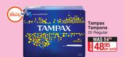 Tampax Tampons 20 (Regular)-Per Pack
