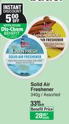 Home Butler Solid Air Freshener Assorted-340g Each