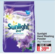 Sunlight Hand Washing Powder Assorted-2Kg