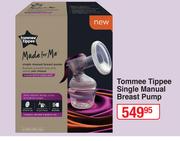 Tommee Tippee Single Manual Breast Pump