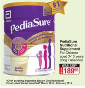 PediaSure Nutritional Supplement Assorted-850g