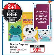 Doctor Daycare Syrup Assorted-100ml Or 200ml Each