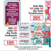 Milk Or Little Or Big Teeth Toothpaste-50ml Each