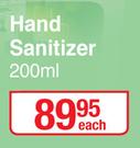 Dettol Hand Sanitizer-200ml Each