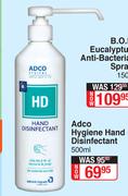 Adco Hygiene Hand Disinfectant-500ml