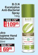 B.O.N Eucalyptus Anti Bacterial Spray-150g
