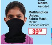 Multifunction Unisex Fabric Mask (Assorted Colours)