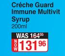 Creche Guard Immune Multivit Syrup-200ml