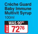 Creche Guard Baby Immune Multivit Syrup-100ml