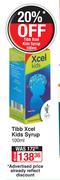 Tibb Xcel Kids Syrup-100ml