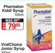 Pharmaton Kiddi Syrup-100ml