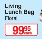 Living Lunch Bag Floral-Each