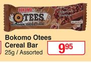 Bokomo Otees Cereal Bar Assorted-25g 