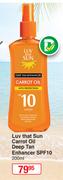 Luv That Sun Carrot Oil Deep Tan Enhancer SPF10-200ml