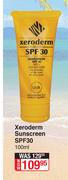 Xeroderm Sunscreen SPF30-100ml