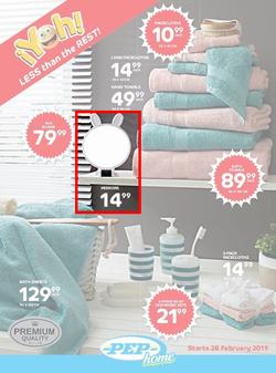Pep : Home Catalogue (28 Feb - 28 Mar 2019), page 1