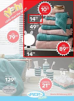 Pep : Home Catalogue (28 Feb - 28 Mar 2019), page 1