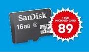 Sandisk 16GB Micro SD Card