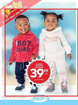 Pep : Kiddies Clothing (28 Feb - 28 Mar 2019), page 1