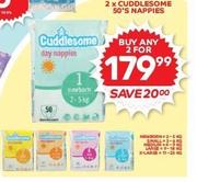 Cuddlesome 50's Nappies-For Any 2