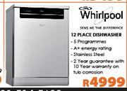 Whirlpool 12 Place Dishwasher