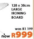 Brabantia 128x38Cm Large Ironing Board