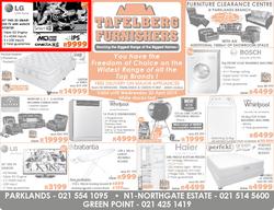 Tafelberg Furnishers (15 Apr - 22 Apr 2015), page 1