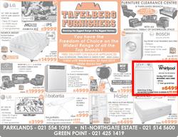 Tafelberg Furnishers (15 Apr - 22 Apr 2015), page 1