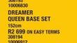 Max Dreamer Queen 152cm Base Set