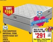 Sealy Posturepedic Imperial Firm Queen 152cm Base Set