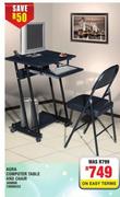 Agra Computer Table And Chair