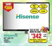 Hisense 40" LED TV