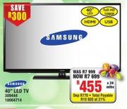 Samsung 40" LED TV