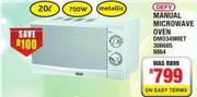 Defy 20Ltr Manual Microwave Oven DMO349MET