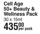 Nutri Women Dermaceutics Cell Age 50+ Beauty & Wellness Pack-30 x 15ml Per Pack