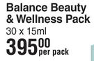 Nutri Women Dermaceutics Balance Beauty & Wellness Pack-30 x 15ml Per Pack