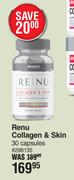 Biogen Renu Collagen & Skin 30 Capsules