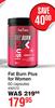 Herbex Fat Burn Plus For Women-60 Capsules