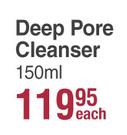 Nivea Deep Pore Cleanser-150ml Each