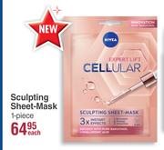 Nivea Sculpting 1 Piece Sheet Mask-Each