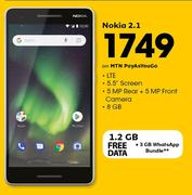 Nokia 2.1-On MTN Pay As You Go