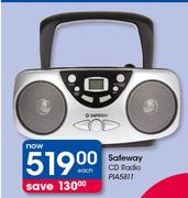 Safeway CD Radio PIA5811-Each